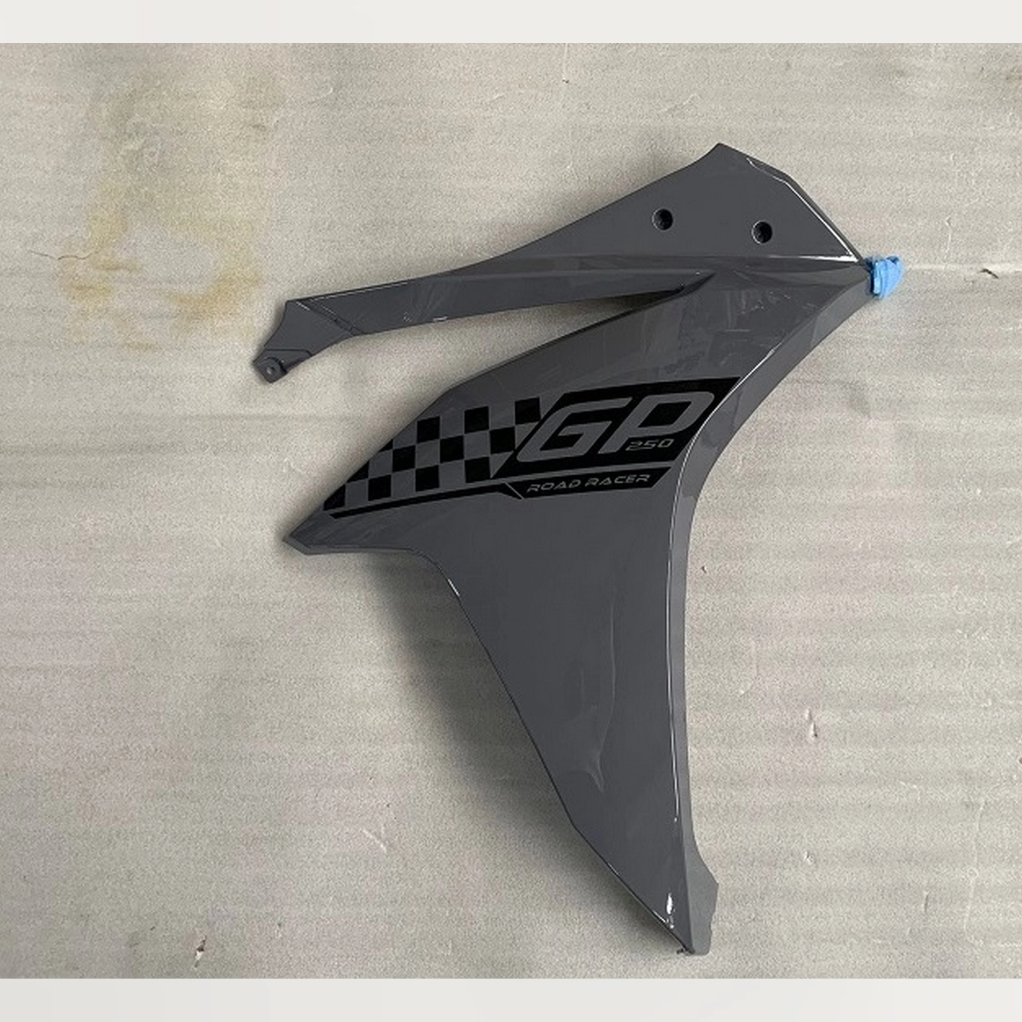 ARORA GP 250 SAĞ RÜZGARLIK GRİ #GP250 - 017